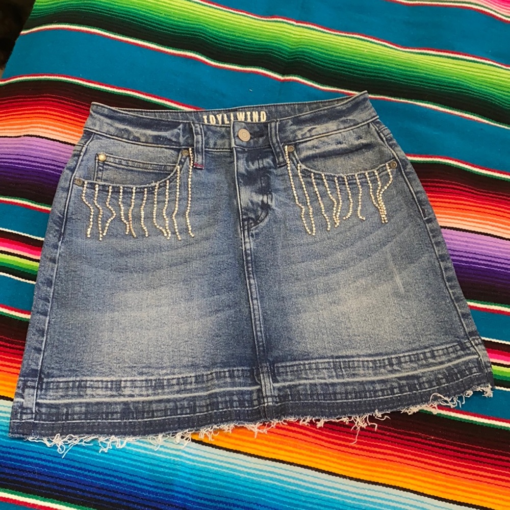 Idyllwind denim skirt